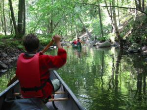 Faire du canoë kayak