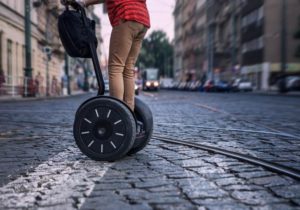 Faire du segway